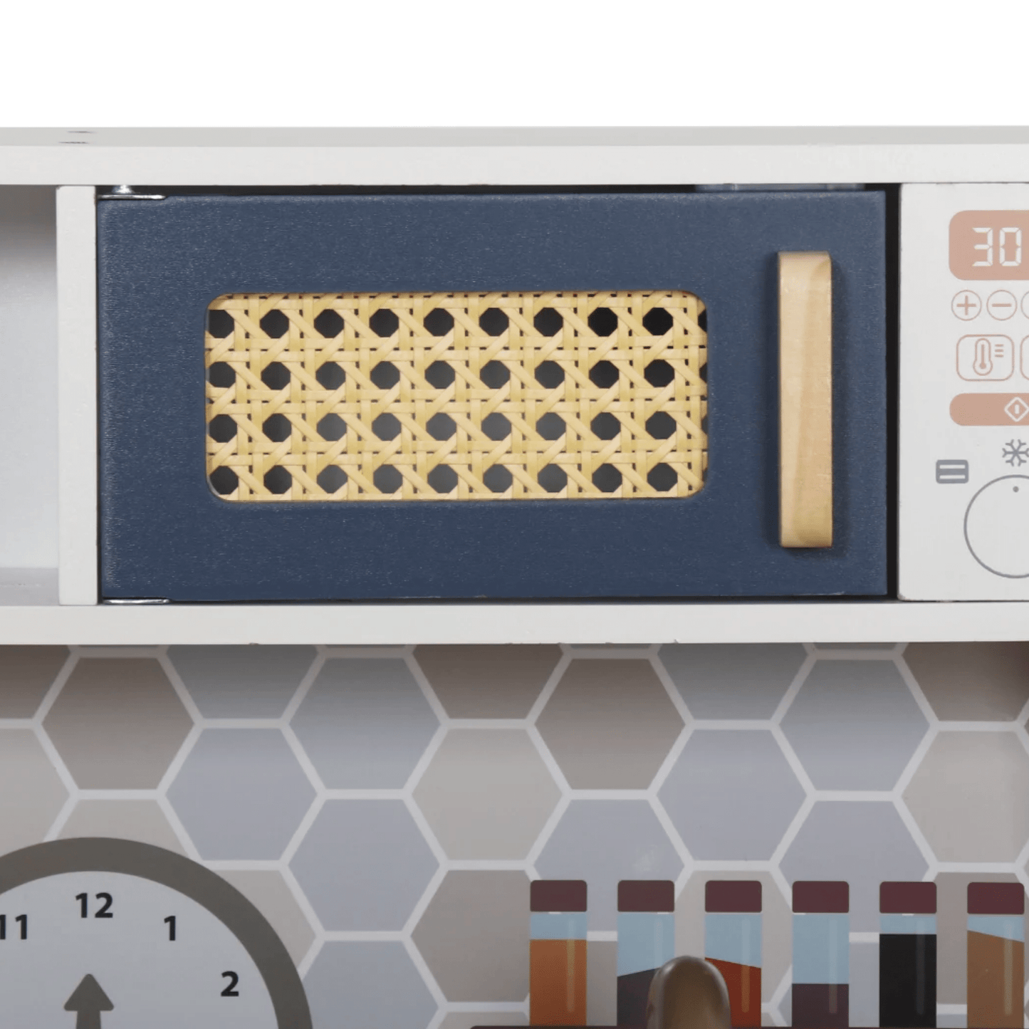 מטבח עץ מהמם לילדים אלקטרוני דגם ריף - מודינו