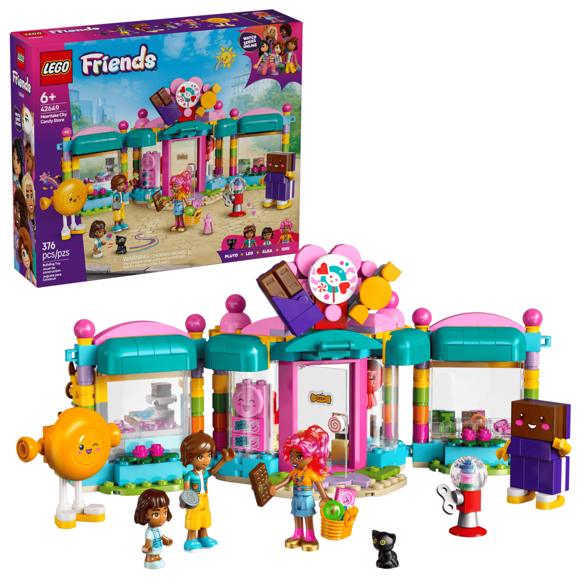 לגו פרנדס חנות ממתקים 42649 – 376 חלקים - מודינו