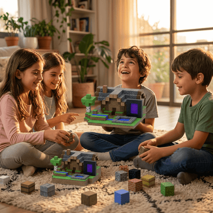 מיינקראפט מגנטים – וילת ההרפתקאות – 554 חלקים - מודינו
