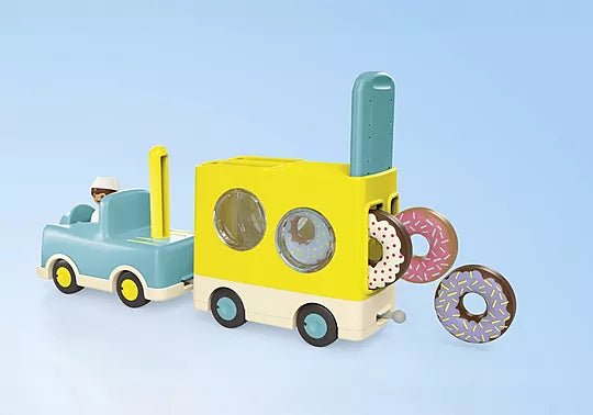 פליימוביל ג'וניור משאית דונאטס 71702 – לגיל הרך - מודינו