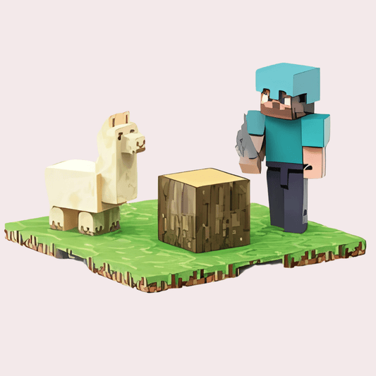 דמות מיינקראפט מיניאטורית – להרפתקה מלאה בדמיון! - מודינו