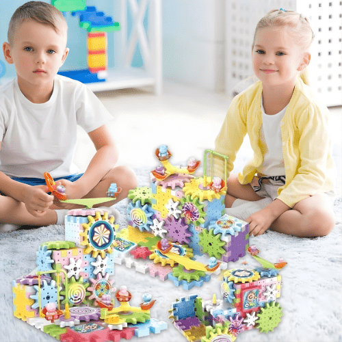 גלגלי הקסם - פאזל גלגלי שיניים 263 חלקים - מודינו