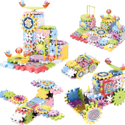 גלגלי הקסם - פאזל גלגלי שיניים 263 חלקים - מודינו