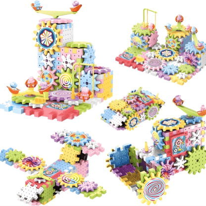 גלגלי הקסם - פאזל גלגלי שיניים 263 חלקים - מודינו