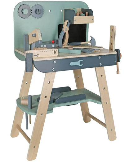 שולחן כלי עבודה מעץ לילדים דגם אלון