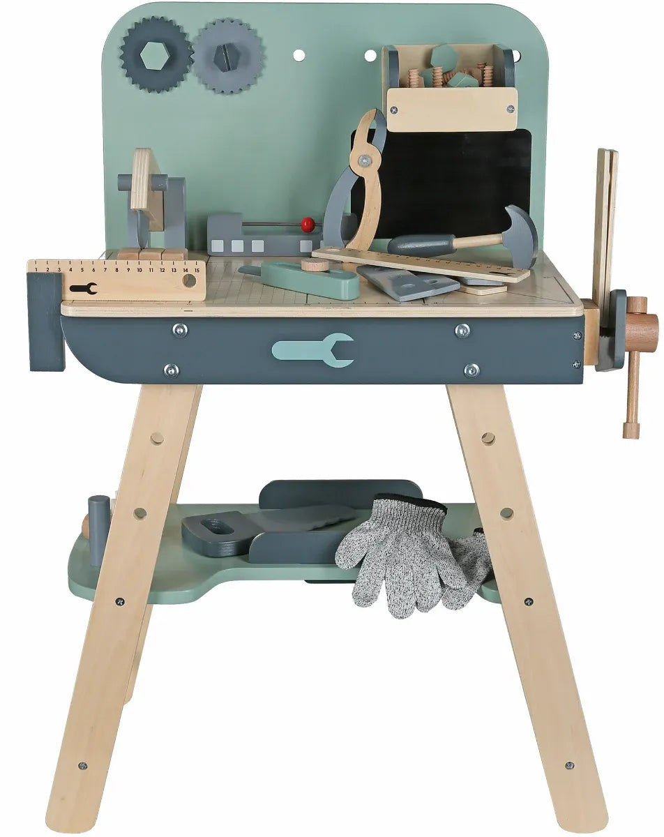 שולחן כלי עבודה מעץ לילדים דגם אלון