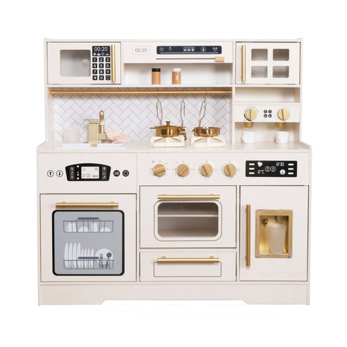 מטבח אלקטרוני ענק לילדים מעץ דגם בארי