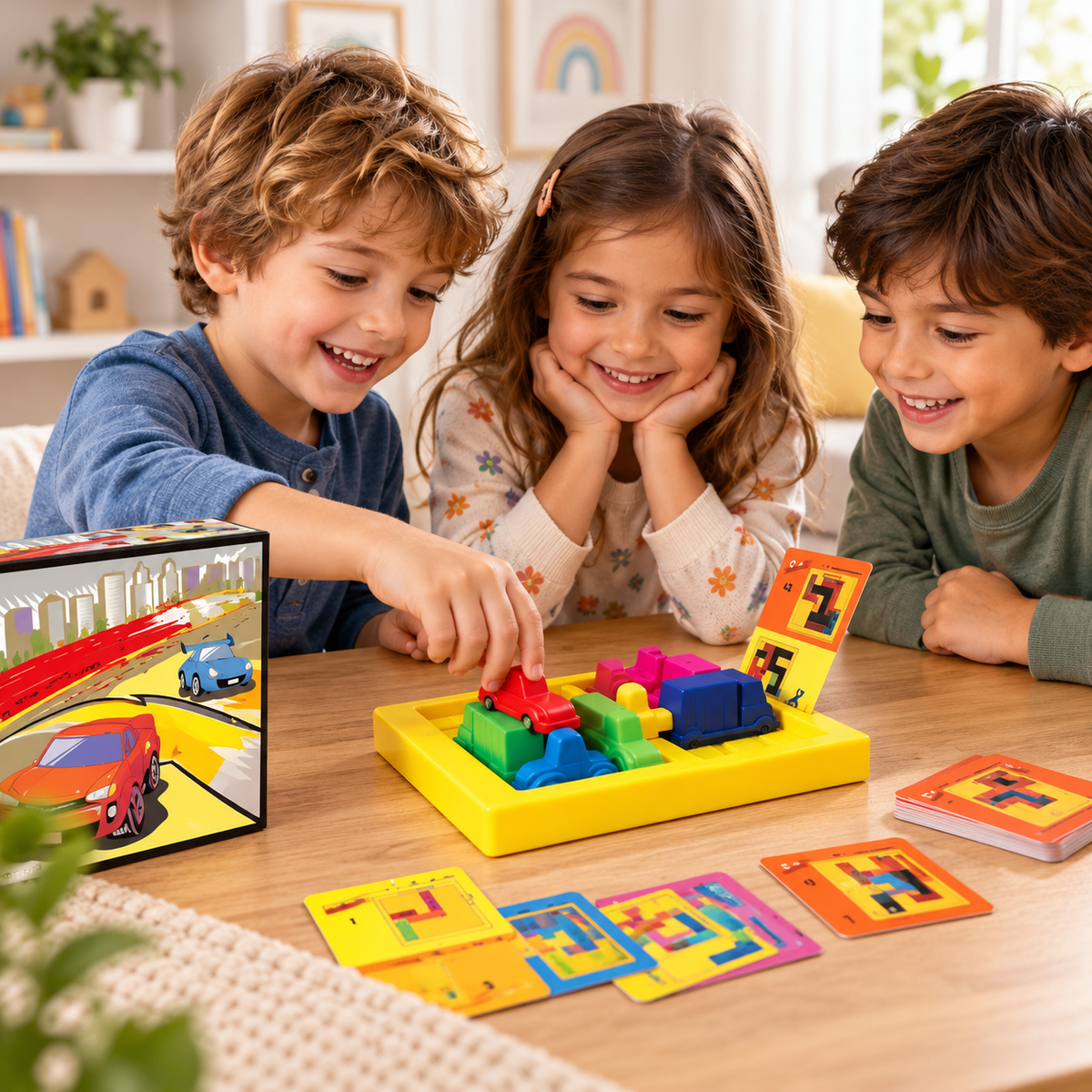IQ CAR – משחק חשיבה להוצאת המכונית האדומה – 212 חידות - מודינו