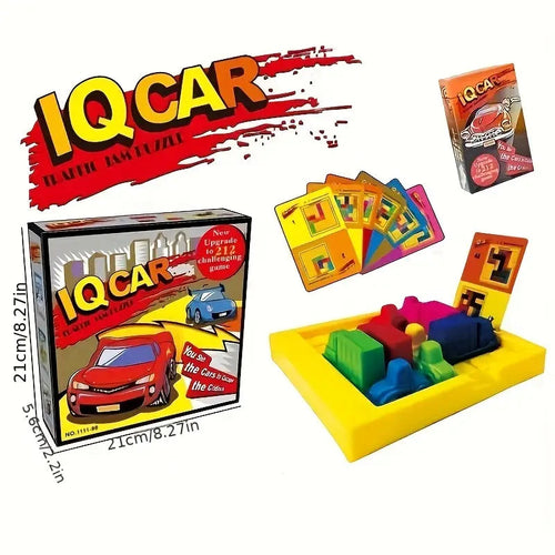 IQ CAR משחק חשיבה 212 חידות