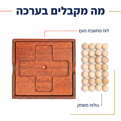 משחק מחשבת - מה מקבלים בערכה - מודינו