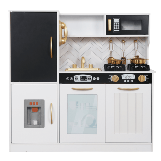 מטבח אלקטרוני מדהים לילדים מעץ דגם עומר - מודינו