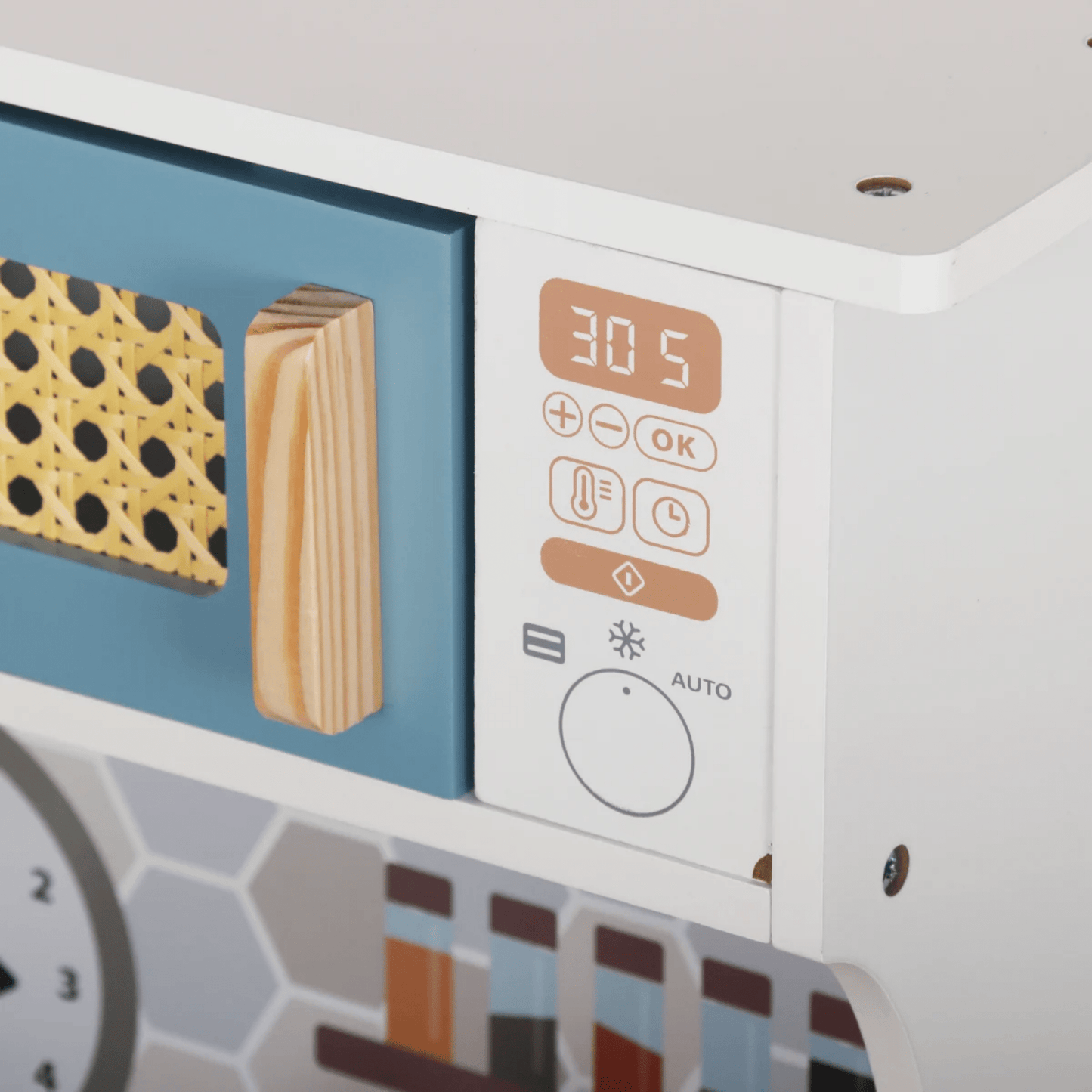 מטבח עץ מקסים לילדים דגם רומי - מודינו