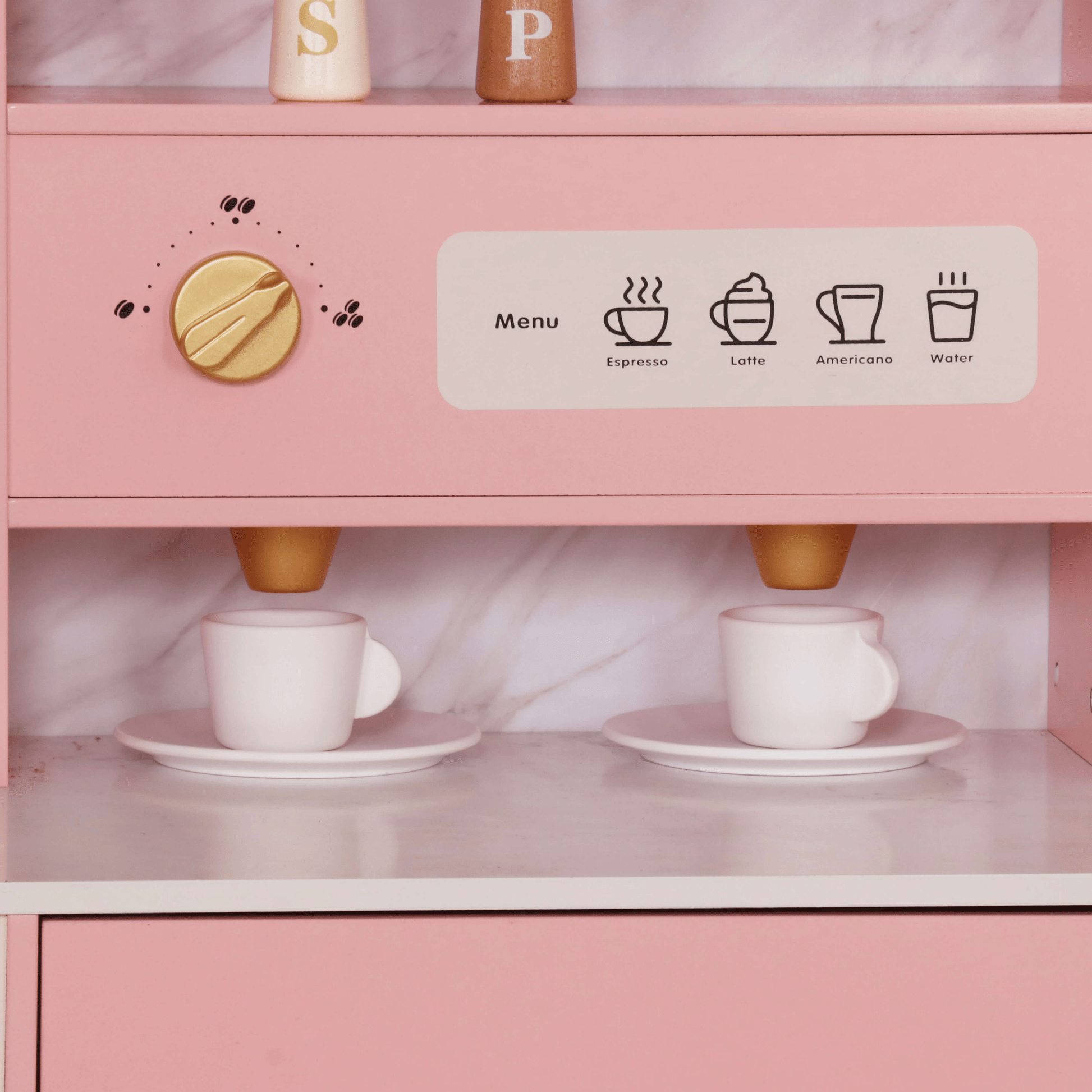 מטבח עץ ענק לילדים אלקטרוני דגם דורין - מודינו