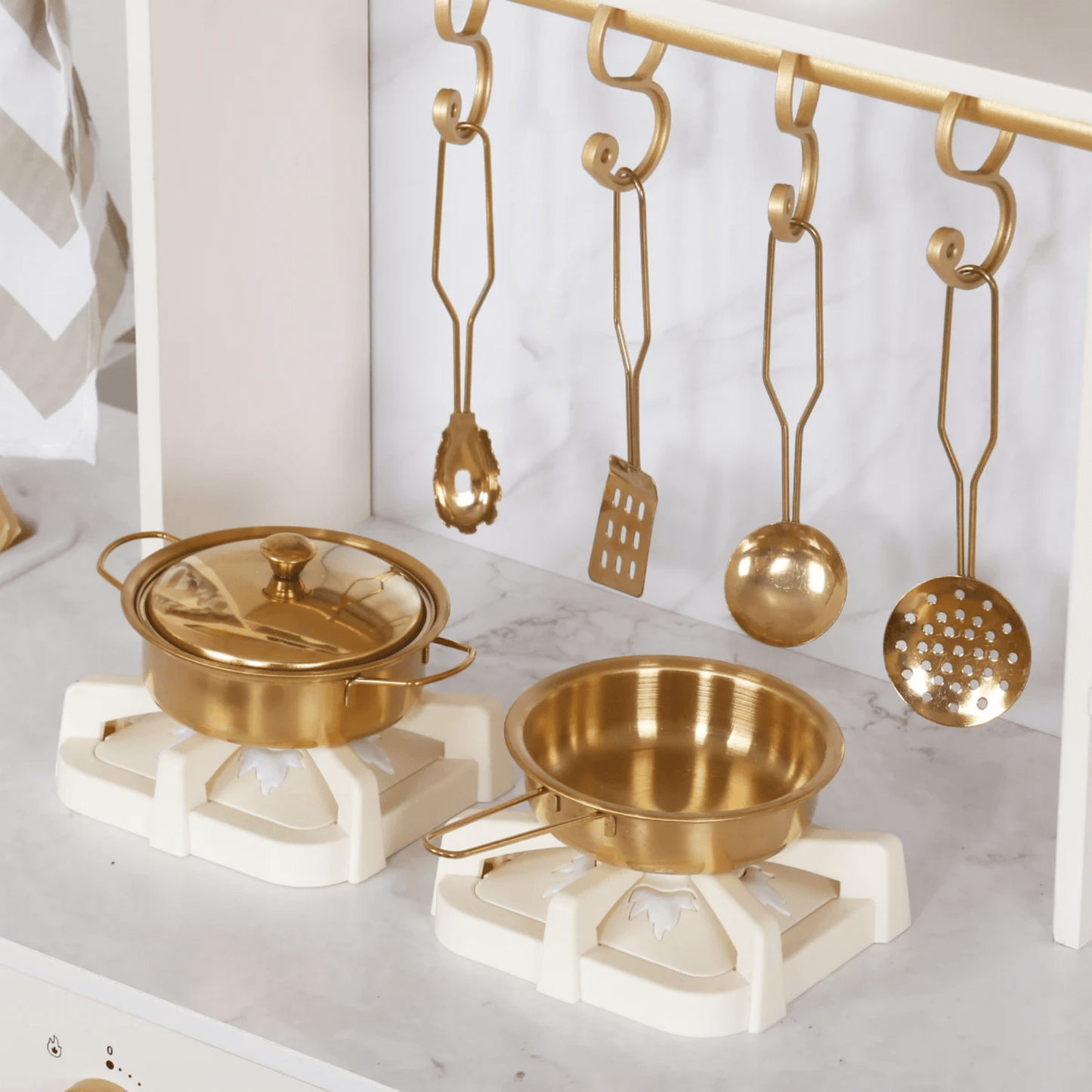 מטבח עץ ענק לילדים אלקטרוני דגם פריאל - מודינו