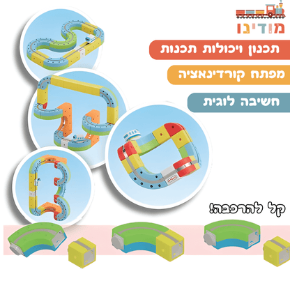 מודינו רייל - רכבת מגנטית חשמלית - מודינו