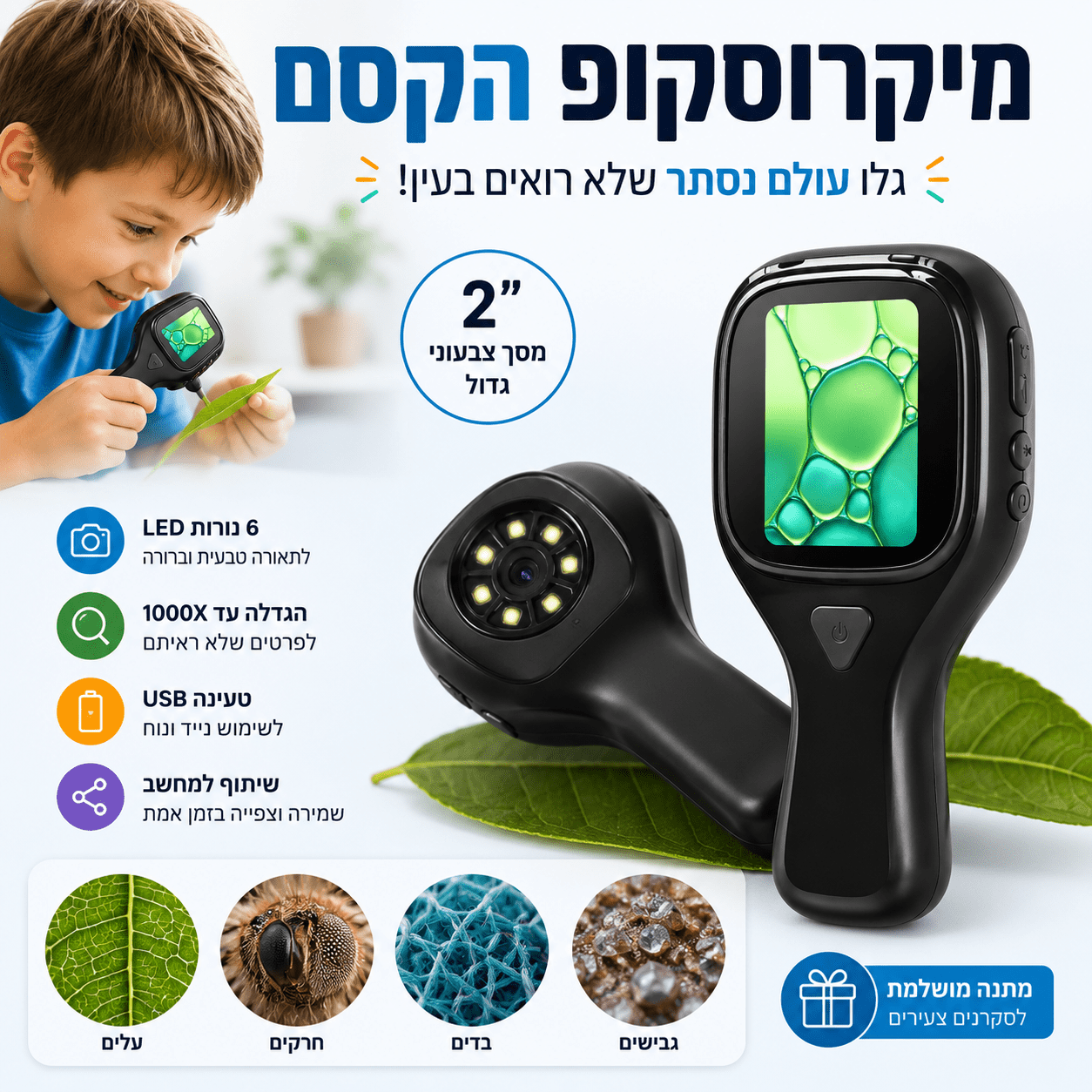 מיקרוסקופ הקסם - מודינו