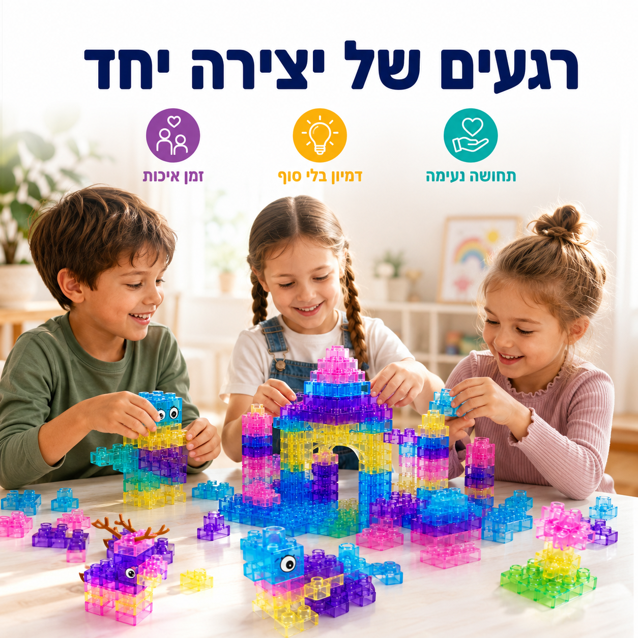 גומי בלוק - בנו איתנו את לגו הג'לי - מודינו