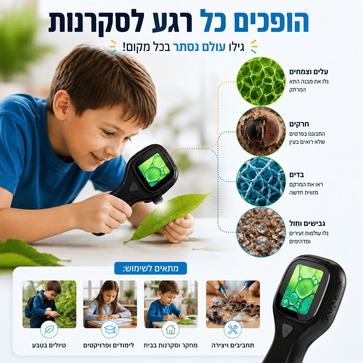 מיקרוסקופ הקסם - מודינו