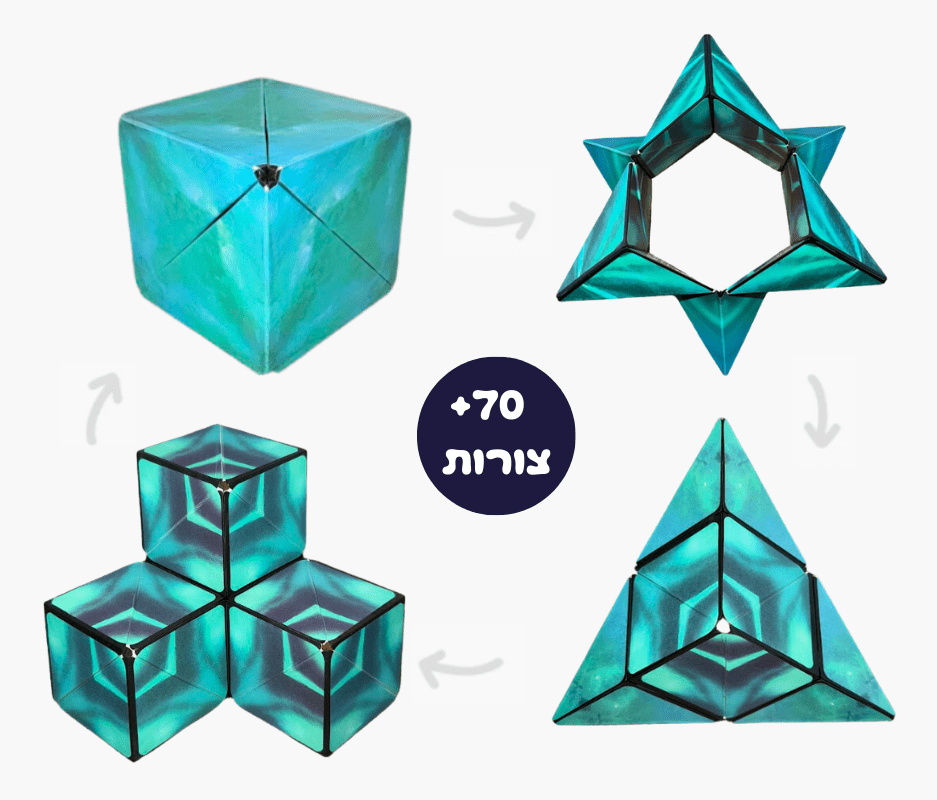 קוביית קשב וריכוז - קוביית הקסם - מודינו - מודינו