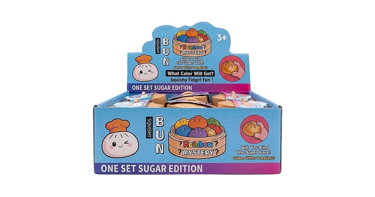 מארז דמפלינג סקווישי Rainbow Mystery Sugar Edition - מודינו