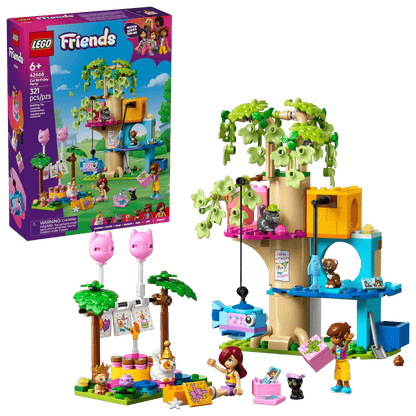 לגו פרנדס מסיבת יום הולדת בבית עץ 42666 - מודינו
