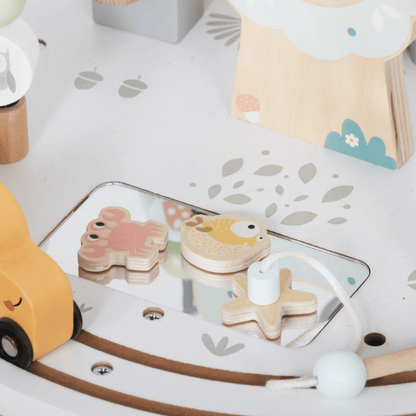 שולחן פעילות מעץ לילדים דגם אדיר - מודינו