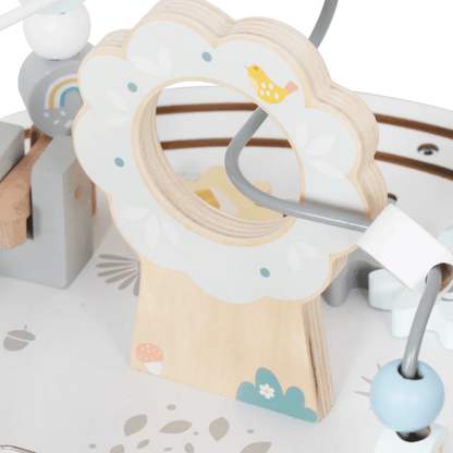 שולחן פעילות מעץ לילדים דגם אדיר - מודינו