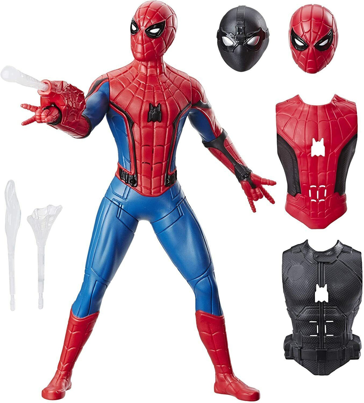 בובת ספיידרמן Web Gear 3 ב-1 עם כל האביזרים - Hasbro