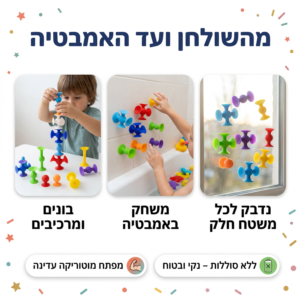 משחק הרכבה ואקום - אפשרויות משחק שונות - מודינו